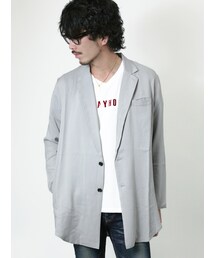 Luv maison | レーヨンツイルチェスターシャツ(ジャケット/アウター)