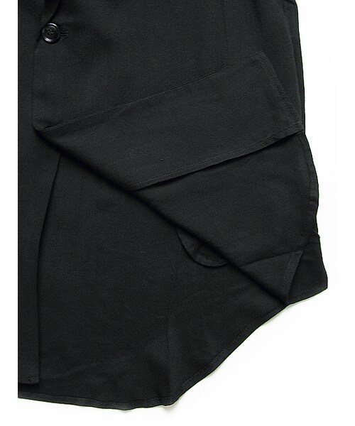 Luv maison（ラブメゾン）の「レーヨンツイルチェスターシャツ（ジャケット/アウター・メンズ・ブラック/グレー/ベージュ・M/L）」の8枚目の写真