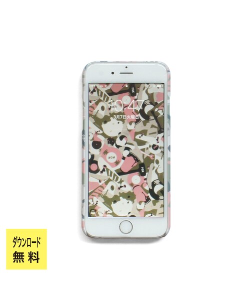 No Brand ノーブランド の Iphone用壁紙 Portland ピンク スマホグッズ Wear