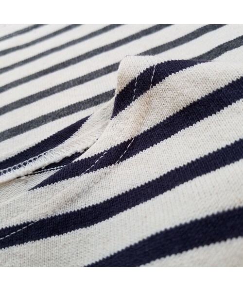 Handmade(ハンドメイド)の「オフショルボーダーT(Tシャツ/カットソー・レディース・その他)」の4枚目の写真