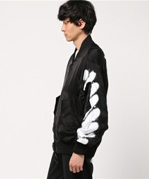 off white（オフホワイト）の「OFF WHITE 『DIAG SPRAY BOMBER