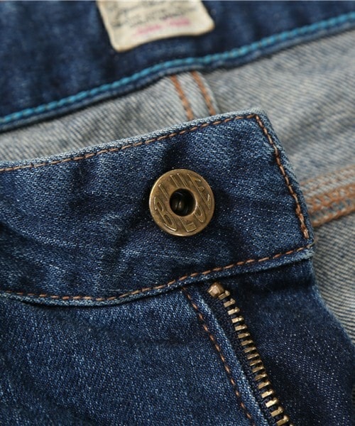 JAPAN BLUE JEANS（ジャパンブルージーンズ）の「ジャパンブルージーンズ別注 ストレッチ リペアジーンズ（9分丈）/JAPAN MADE（デニムパンツ・メンズ・ホワイト/インディゴブルー・SS/S/M/L）」の11枚目の写真