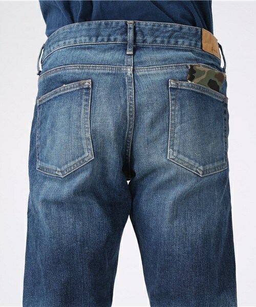 JAPAN BLUE JEANS（ジャパンブルージーンズ）の「ジャパンブルージーンズ別注 ストレッチ リペアジーンズ（9分丈）/JAPAN MADE（デニムパンツ・メンズ・ホワイト/インディゴブルー・SS/S/M/L）」の7枚目の写真