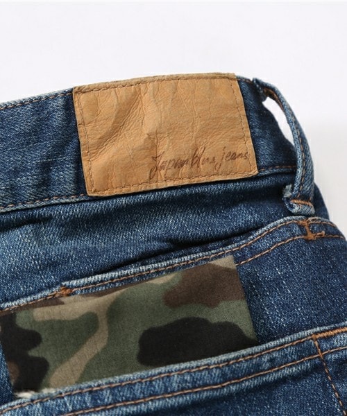 JAPAN BLUE JEANS（ジャパンブルージーンズ）の「ジャパンブルージーンズ別注 ストレッチ リペアジーンズ（9分丈）/JAPAN MADE（デニムパンツ・メンズ・ホワイト/インディゴブルー・SS/S/M/L）」の12枚目の写真