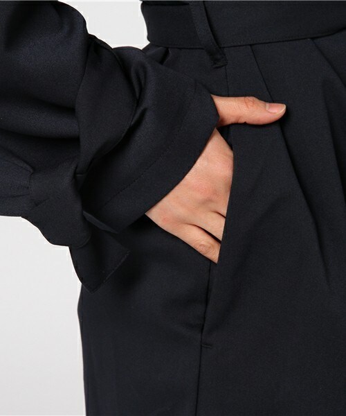 archives（アルシーヴ）の「ツイルガウンテロンチ（トレンチコート・レディース・グレー/ベージュ/ネイビー・MEDIUM）」の9枚目の写真