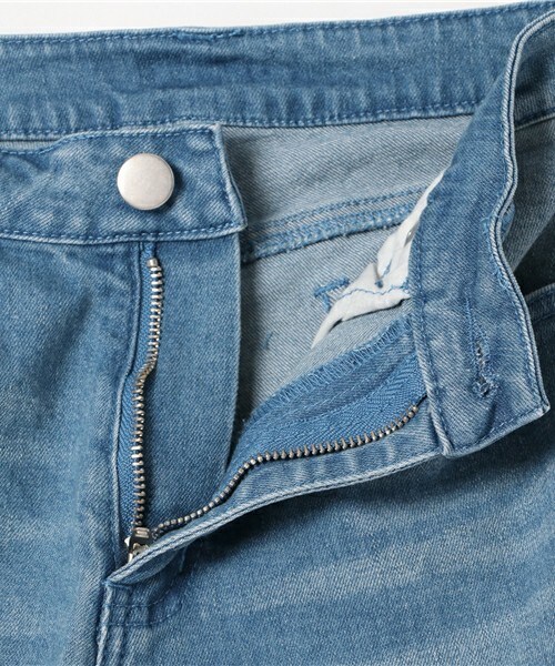 archives（アルシーヴ）の「ダメージデニムスキニーパンツ（デニムパンツ・レディース・ネイビー/ロイヤルブルー・SMALL/MEDIUM）」の10枚目の写真