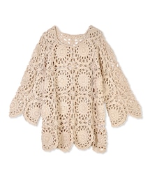 flower | crochet onepiece～ｸﾛｯｼｪﾜﾝﾋﾟｰｽ(ワンピース)