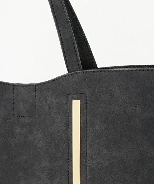 INTERPLANET（インタープラネット）の「ヌバック調リバーシブルトート（トートバッグ・レディース・ライトグレー/ダークグレー/ピンク・フリー）」の5枚目の写真