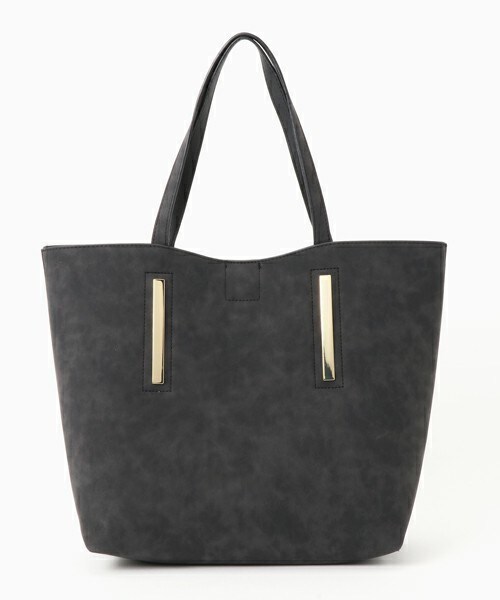 INTERPLANET（インタープラネット）の「ヌバック調リバーシブルトート（トートバッグ・レディース・ライトグレー/ダークグレー/ピンク・フリー）」の8枚目の写真