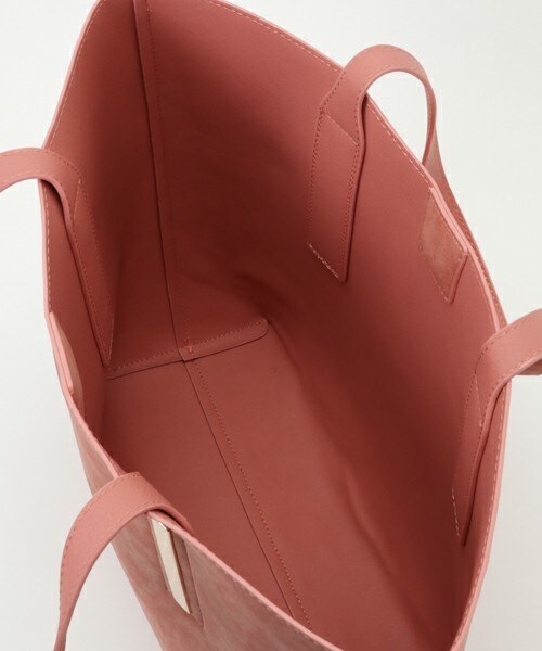 INTERPLANET（インタープラネット）の「ヌバック調リバーシブルトート（トートバッグ・レディース・ライトグレー/ダークグレー/ピンク・フリー）」の10枚目の写真