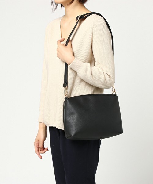 INTERPLANET（インタープラネット）の「ヌバック調リバーシブルトート（トートバッグ・レディース・ライトグレー/ダークグレー/ピンク・フリー）」の12枚目の写真