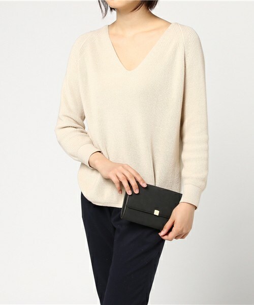 matelasse durer（マトラッセ デュレ）の「フェイクスエードSAIFU　バッグ（ショルダーバッグ・レディース・ブラック/ベージュ/ピンク・フリー）」の12枚目の写真