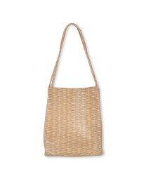 flower | simple basket bag ～ｼﾝﾌﾟﾙﾊﾞｽｹｯﾄﾊﾞｯｸﾞ(かごバッグ)