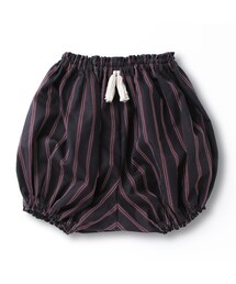 niiu | かぼちゃパンツ（濃紺ストライプ×ホワイトグレー）(その他パンツ)