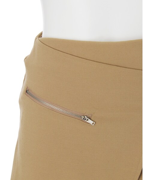 EVRIS（エヴリス）の「Beltedラップミニスカート（スカート・レディース・ブラック/ベージュ・S/M）」の9枚目の写真