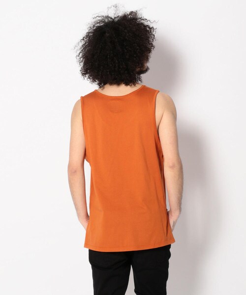 QUIANA（キアナ）の「QUIANA/キアナ LAYER LONG TANK/タンクトップ（トップス・メンズ・WHITE/GREY/ORANGE・M/L）」の3枚目の写真