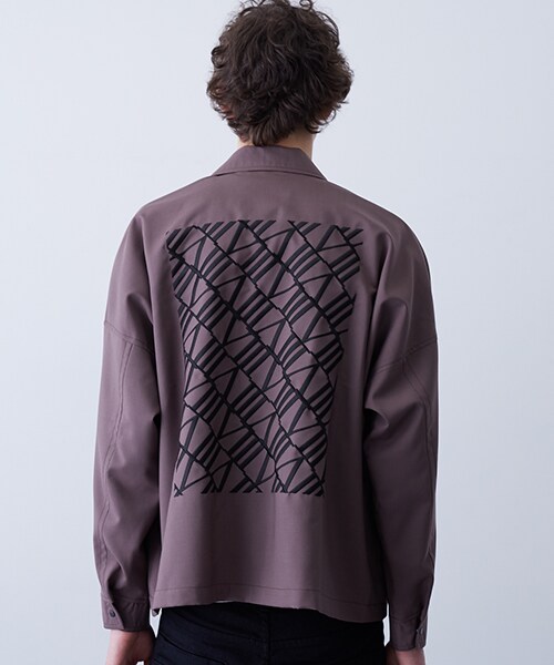 SHAREEF（シャリーフ）の「【3月24日入荷予定】オフショルダーコーチJKT（その他・メンズ・BLK/BRN・1/2）」の7枚目の写真