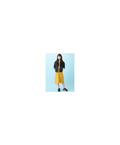 Green Parks(グリーンパークス)の「【Special Price】chocol raffine robe スエード風ブルゾン(ジャケット/アウター・ピンク/カーキ/ネイビー・F)」の6枚目の写真