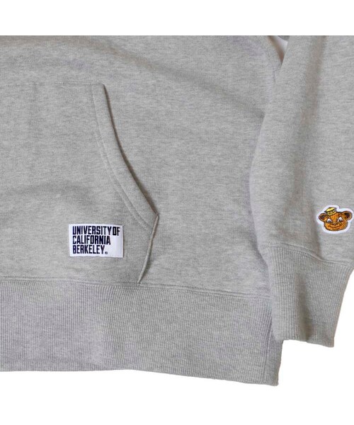 BENCH'S SELECT(ベンチセレクト)の「UCバークレー Cal プリントパーカー(その他・メンズ・H-GREY/WHITE/NAVY・S/M/L)」の5枚目の写真