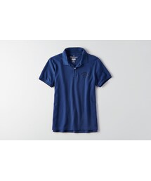 American Eagle | AEOフレックスピケグラフィックポロ(ポロシャツ)