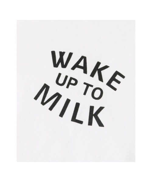 UR SELECT(ユーアールセレクト)の「Wake Up To Milk T-SHIRTS(その他・レディース・White・one)」の10枚目の写真