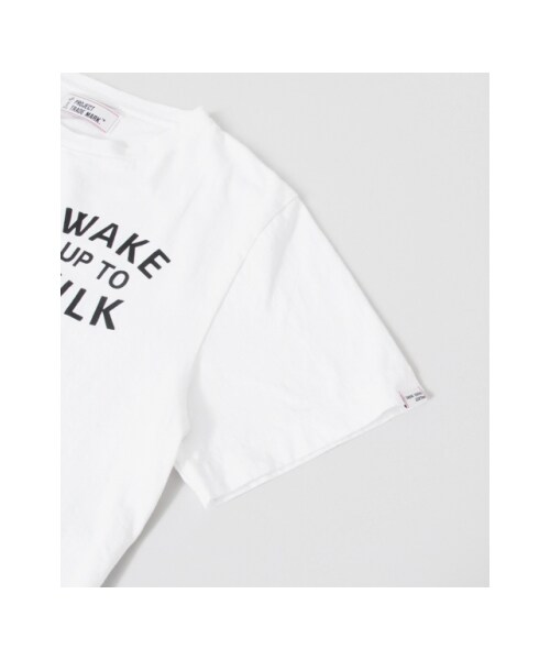 UR SELECT(ユーアールセレクト)の「Wake Up To Milk T-SHIRTS(その他・レディース・White・one)」の8枚目の写真