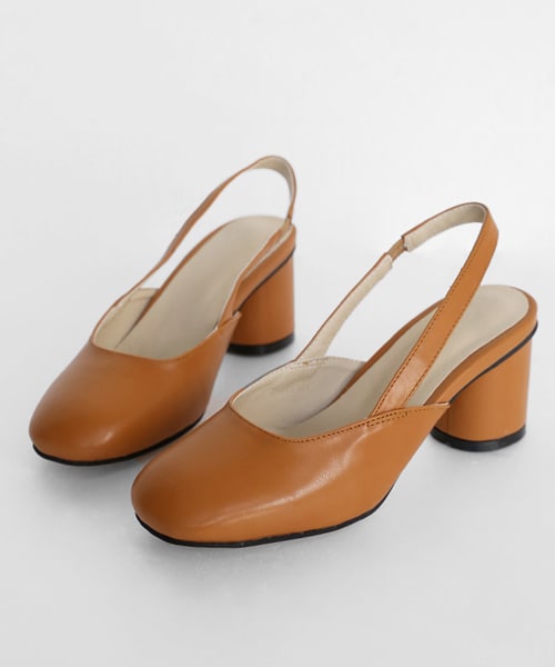 DHOLIC（ディーホリック）の「スクエアトゥスリングパックシューズ（その他シューズ・レディース・225/230/235/240/245/250）」の3枚目の写真