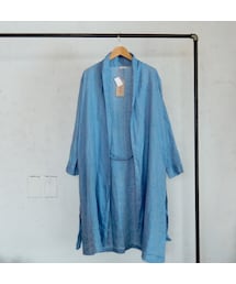 fog linen work | fog linen work DOMINIQUE ROBE COAT BLUE AZUR(その他アウター)