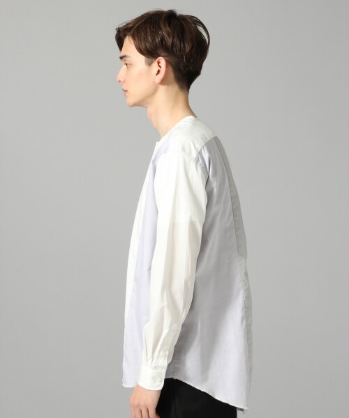 HARE（ハレ）の「スソデザインシャツ（トップス・オフホワイト/ブラック/グリーン系その他）」の8枚目の写真