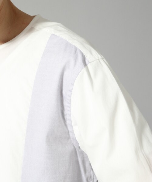 HARE（ハレ）の「スソデザインシャツ（トップス・オフホワイト/ブラック/グリーン系その他）」の11枚目の写真