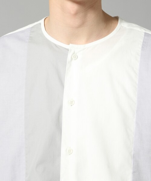 HARE（ハレ）の「スソデザインシャツ（トップス・オフホワイト/ブラック/グリーン系その他）」の10枚目の写真