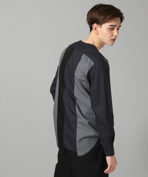 HARE（ハレ）の「スソデザインシャツ（トップス・オフホワイト/ブラック/グリーン系その他）」の6枚目の写真