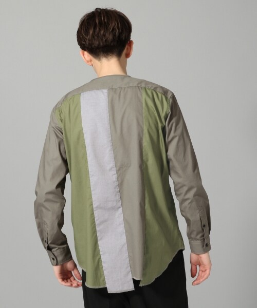 HARE（ハレ）の「スソデザインシャツ（トップス・オフホワイト/ブラック/グリーン系その他）」の7枚目の写真