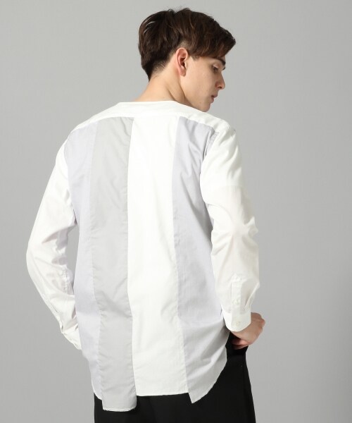 HARE（ハレ）の「スソデザインシャツ（トップス・オフホワイト/ブラック/グリーン系その他）」の5枚目の写真