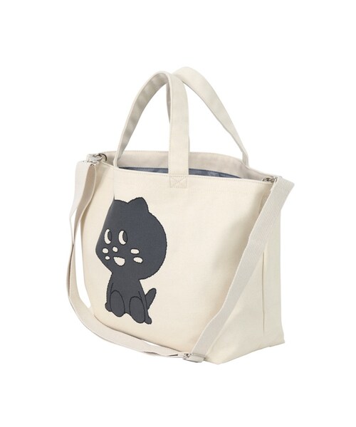 にゃー（ニャー）の「にゃー / ☆ にゃーぐるみバッグ / トートバッグ