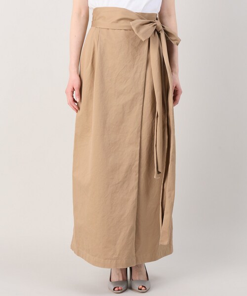 plage（プラージュ）の「《追加》コットンギャバベルテッドロング  