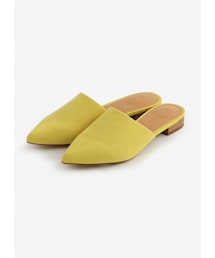 PLST | フェイクスウェードフラットミュール(シューズ)