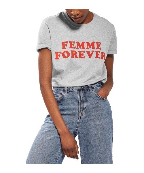 TOPSHOP（トップショップ）の「Women's Topshop Femme Forever Tee（Tシャツ/カットソー）」 - WEAR