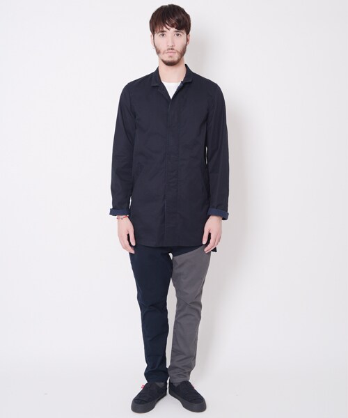 VIRGOwearworks（ヴァルゴウェアワークス）の「Aaron shop coat ショップコート（ジャケット/アウター・メンズ・NATURAL/NAVY/BLACK・2/3/4）」の15枚目の写真