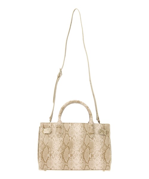 MURUA(ムルーア)の「【2017年春新作】スクエアショルダーBAG(バッグ・レディース・アイボリー/ブラック/ミックス・F)」の13枚目の写真