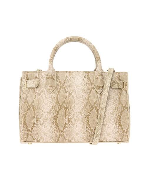 MURUA(ムルーア)の「【2017年春新作】スクエアショルダーBAG(バッグ・レディース・アイボリー/ブラック/ミックス・F)」の3枚目の写真