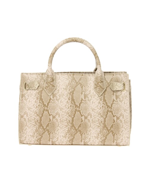 MURUA(ムルーア)の「【2017年春新作】スクエアショルダーBAG(バッグ・レディース・アイボリー/ブラック/ミックス・F)」の6枚目の写真