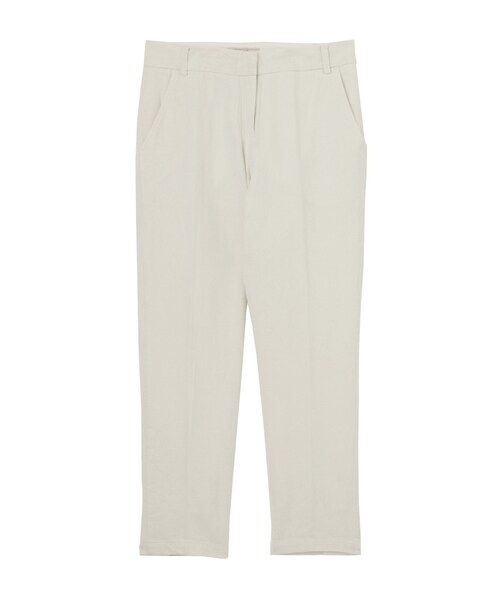 Ungrid（アングリッド）の「リネン混テーパードパンツ（パンツ・レディース・オフホワイト/ベージュ・S/M）」の11枚目の写真