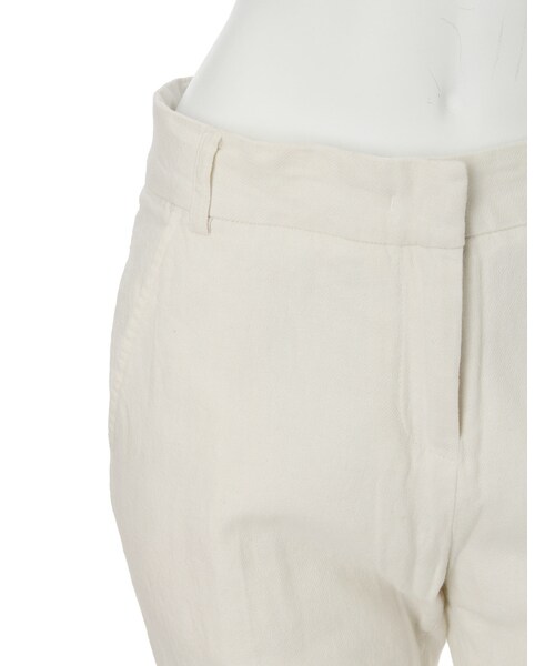 Ungrid（アングリッド）の「リネン混テーパードパンツ（パンツ・レディース・オフホワイト/ベージュ・S/M）」の8枚目の写真