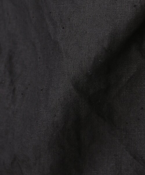 美品 ドゥーズィエムクラス KUTA LINEN オーバーサイズ シャツ 黒 Deuxieme Classe（ドゥーズィエムクラス）の「KUTA LINEN シャツ