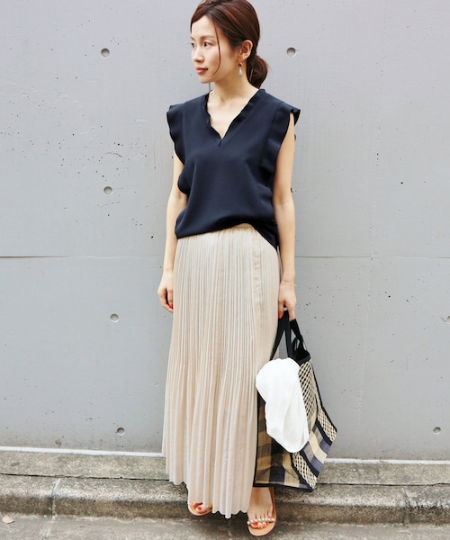 IENA（イエナ）の「《予約》ボイルプリーツスカート◇（）」 - WEAR 