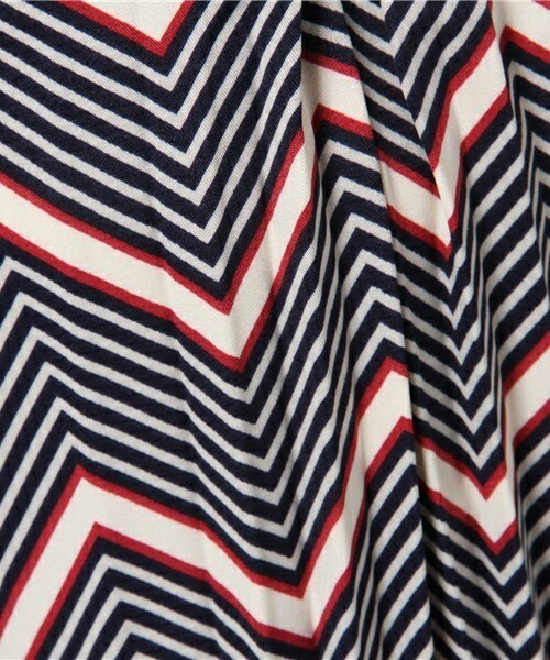 archives（アルシーヴ）の「幾何学柄サイドプリーツパンツ（その他パンツ・レディース・グレー/ネイビー/イエロー・MEDIUM）」の9枚目の写真