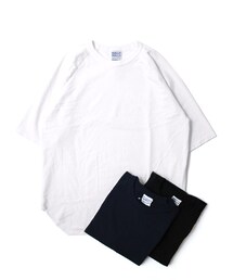 WALLA WALLA SPORT | WALLA WALLA SPORT / 1/2 SLEEVE LOOSE BASEBALL TEE -Bespoke Model-(Tシャツ/カットソー)