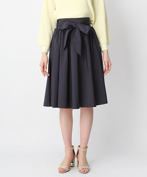 Andemiu（アンデミュウ）の「STYLEセレクトフレアスカート（スカート・ピンク/ベージュ/イエロー/ネイビー）」の15枚目の写真