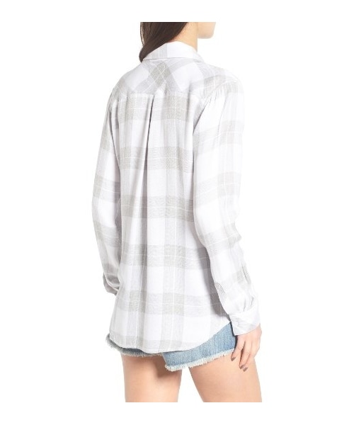 Rails（レイルズ）の「Women's Rails Hunter Plaid Shirt（シャツ/ブラウス・レディース・Red/White・Small/Medium/X-Small）」の6枚目の写真